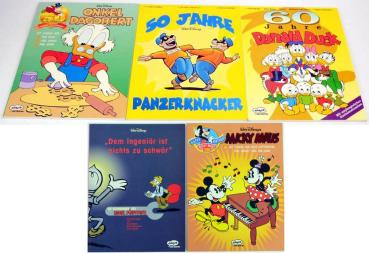 Auswahl: Walt Disney 50 / 60 Jahre Jubiläumsausgaben Barks, Don Rosa Ehapa