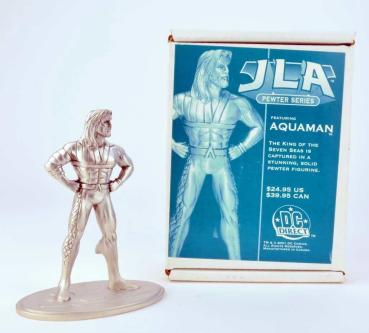 Aquaman JLA Pewter / Zinn Figur DC Direct