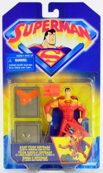 X-RAY VISION SUPERMAN Action Figure - Superman Animated - KENNER 1998