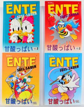 Walt Disneys Donald Duck  "Ente süss-sauer"  Band 1-4 - komplette Serie, Neu