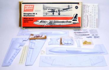 Douglas DC-4 Skymaster & extra decals & resin parts vacform kit 1/72 RARE PLANE