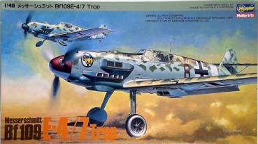 Messerschmitt Bf109E-4/7 Trop 1/48 model kit HASEGAWA 09003 J003
