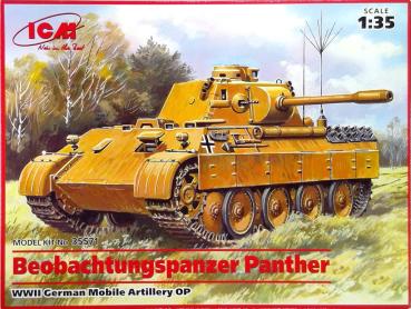 BEOBACHTUNGSPANZER PANTHER Mobile Artillery OP 1/35 model kit ICM 35571