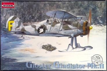 Gloster Gladiator Mk.II 1/48 model kit RODEN 401