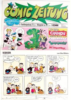 Walt Disney Comic Zeitung 3/1974 Z:2- Ehapa Verlag - RAR!