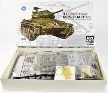 Light Tank M24 Chaffee The First Indochina War 1/35 model kit AFV CLUB AF35S84