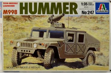 HUMMER M998 Tow-Missle Launcher  1/35 model kit  ITALERI 247