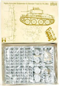 Highly Accurate Suspension & Standart Track for Pz.38(t) 1/35 VM 359710