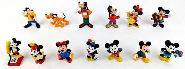 Disney Classic Micky - fast kompletter Satz, 13 PVC Figuren - Bully