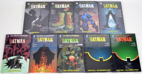 Batman HC 1-9 VARIANT - Das neue DC Universum - Alle Bände OVP - Panini