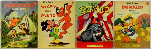 1960er Disney Kinderbuch / Heft - Blüchert & Delphin Verlag / zur Auswahl